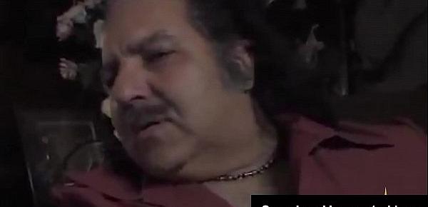  Ron Jeremy Looks On As RollerGirl Sunny Lane Gets Fucked!